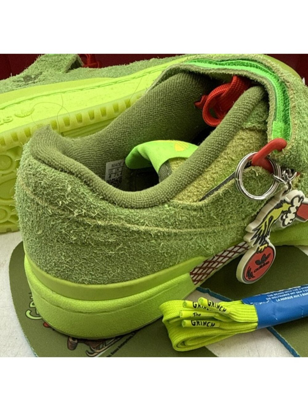 Adidas Forum Low the Grinch OPT1 Size 8 Men Size 9 Women’s - Picture 11 of 16